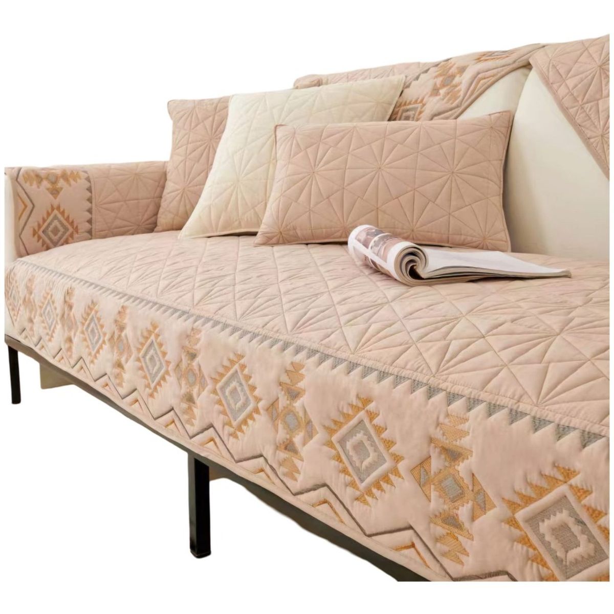 GENERICO - Pack Mat Fundas Sofá 5 Piezas - Fácil de Colocar B06