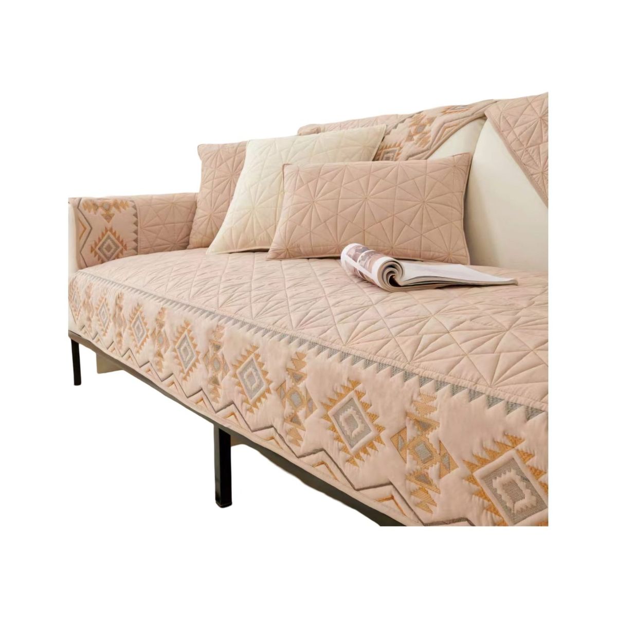 GENERICO - Pack Mat Fundas Sofá 5 Piezas - Fácil de Colocar B06