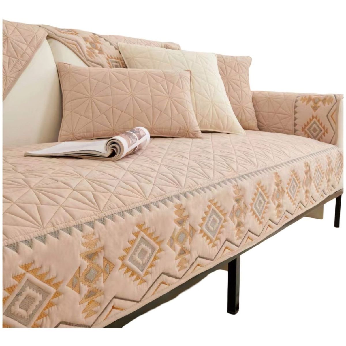 GENERICO - Pack Mat Fundas Sofá 5 Piezas - Fácil de Colocar B06