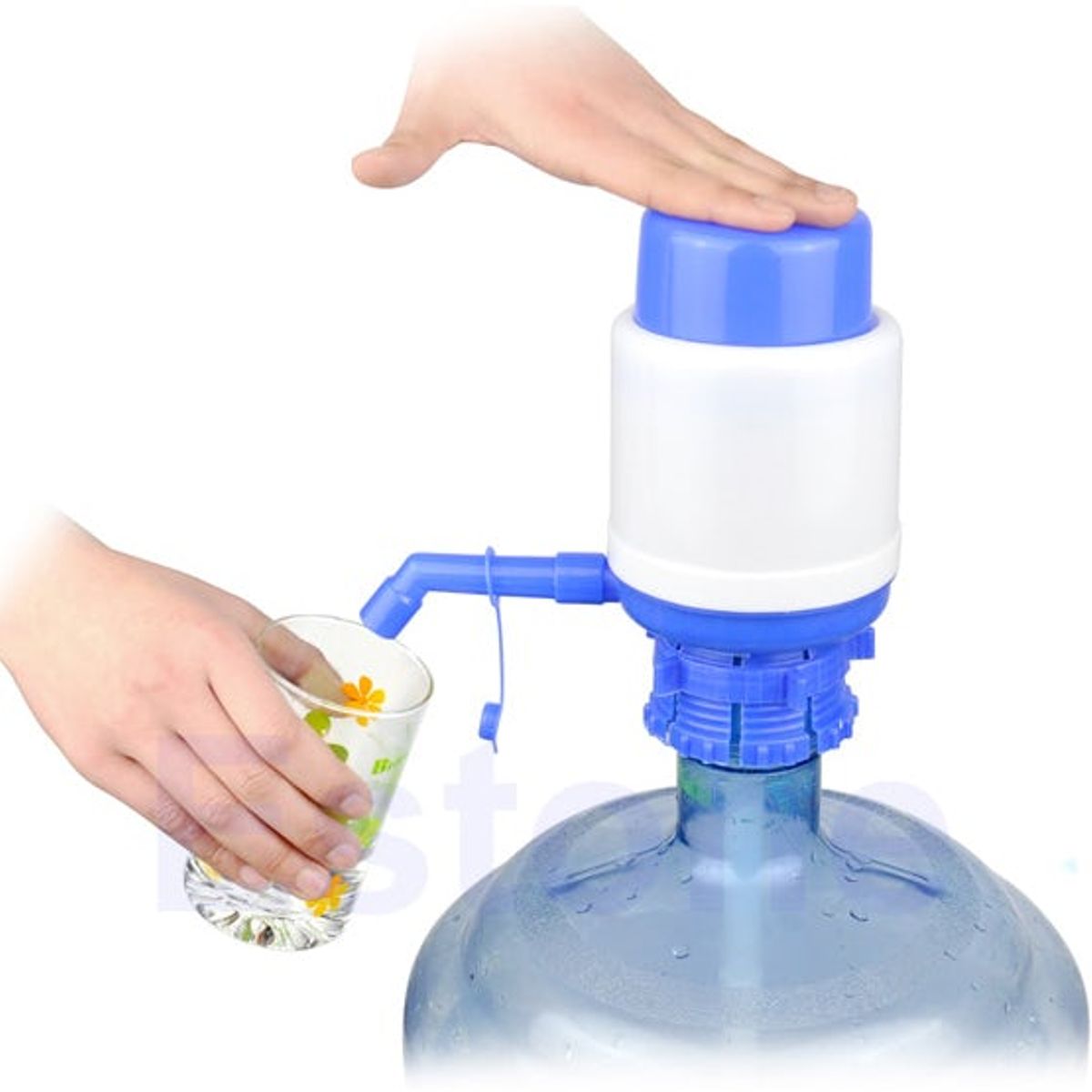 GENERICO - Dispensador De Agua Para Bidón De 10 A 20 Lt, Bomba Manual