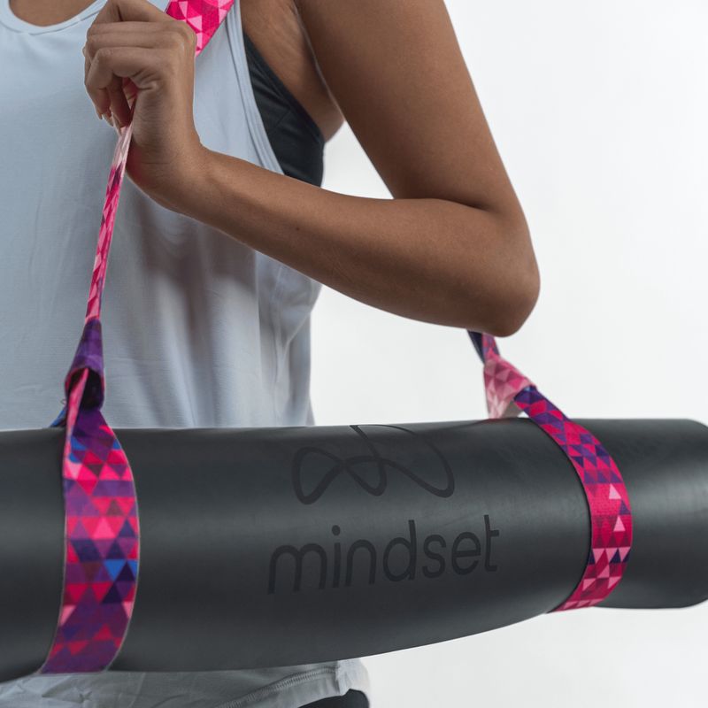 MINDSET - Strap mat de yoga - Correa mat de yoga roja