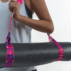 MINDSET - Strap mat de yoga - Correa mat de yoga roja