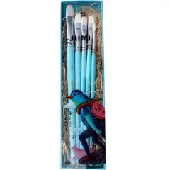 HIMI - LITTLE BIRD SET DE 5 PINCELES BLUE