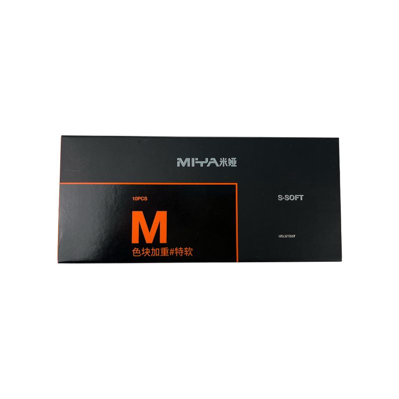 HIMI - LÁPIZ DE CARBÓN MIYA M SERIES 10 UNDS, S-SOFT