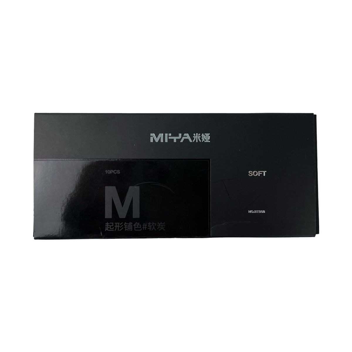 MIYA - LÁPIZ MIYA M SERIES, LÁPIZ DE CARBÓN 10UNDS, SUAVE