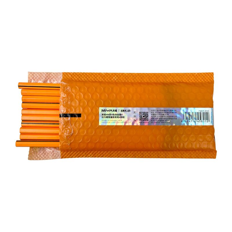 HIMI - LÁPIZ DE CARBÓN MIYA M SERIES 10 UNDS, ULTRA SUAVE