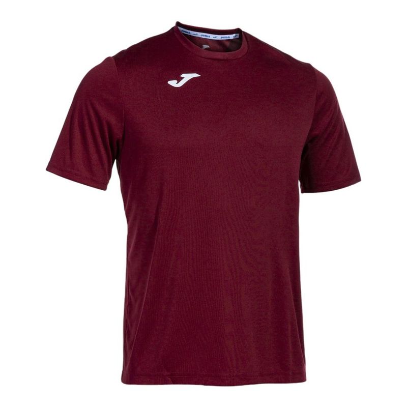 JOMA - Polera Deportiva Hombre Combi Burdeo Joma