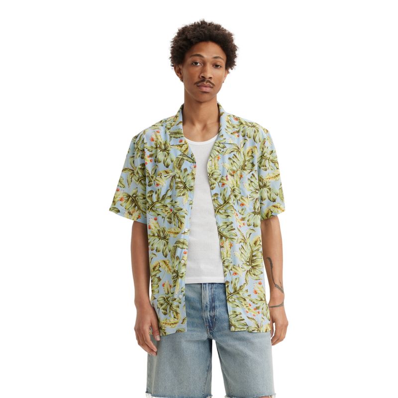 LEVIS - Camisa Hombre Ss Classic Camper Multicolor Levis