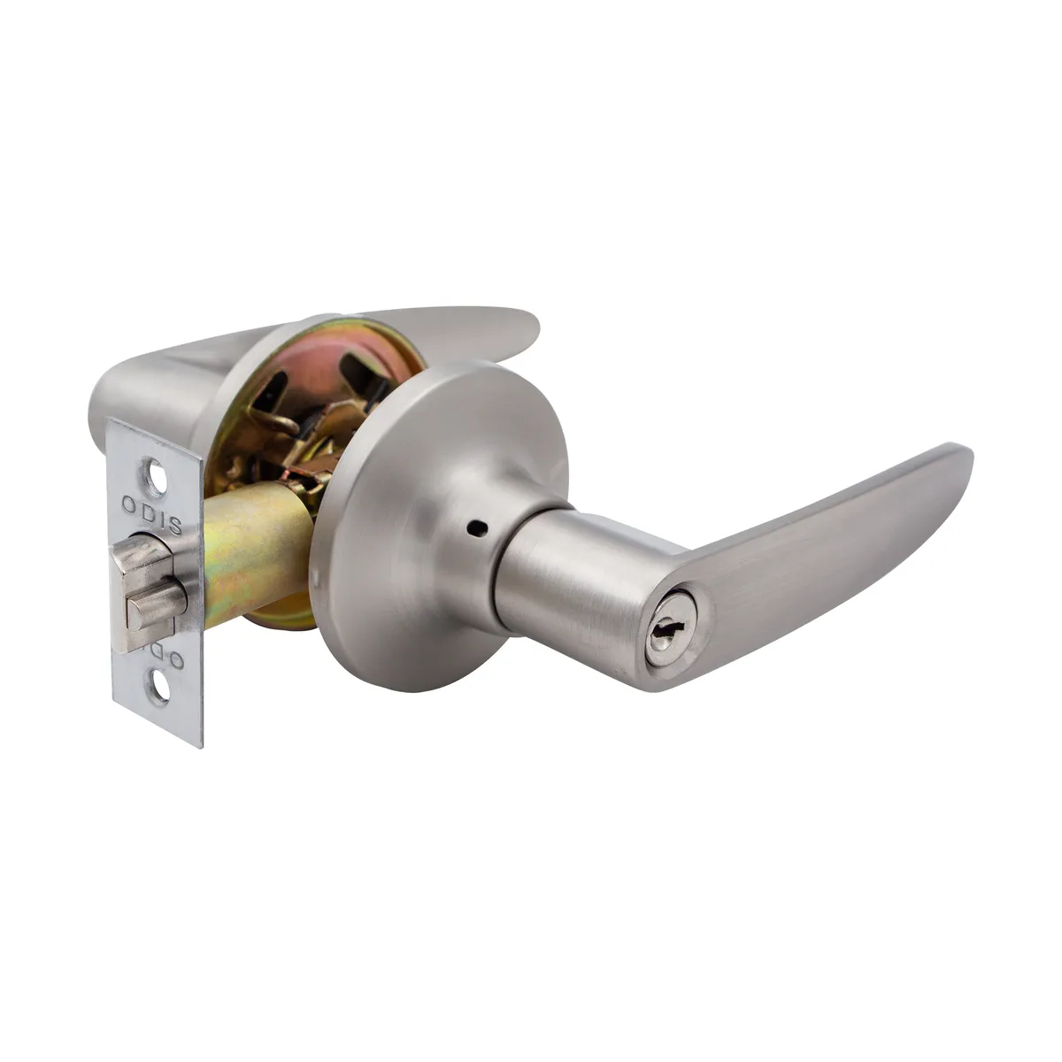 ODIS - Cerradura Tubular Con Manilla Odis 203 Acceso - Plata Mate