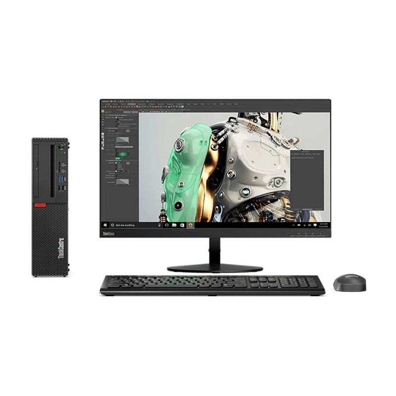 LENOVO - Computador Lenovo ThinkCentre M715s, 8GB ,SSD 240, Monitor de 24