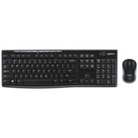 COMBO TECLADO+MOUSE TECLAS MULTIMEDIA INALAMBRICO USB LOGIT