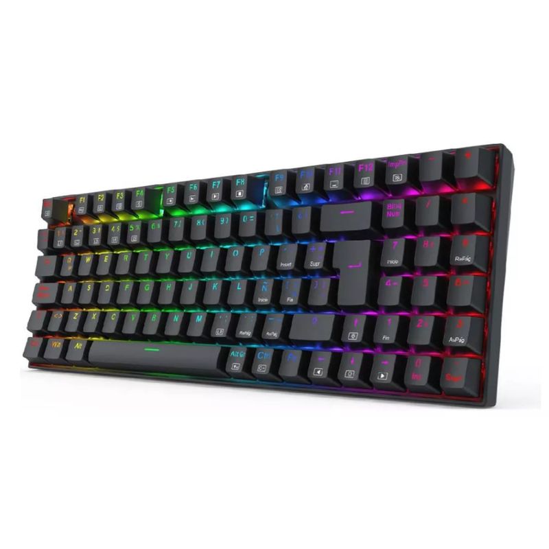 REDRAGON - Teclado Gamer Redragon Ziggs K669-RGB Red Switch Español Negro