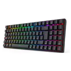 REDRAGON - Teclado Gamer Ziggs K669-RGB Red Switch Español Negro