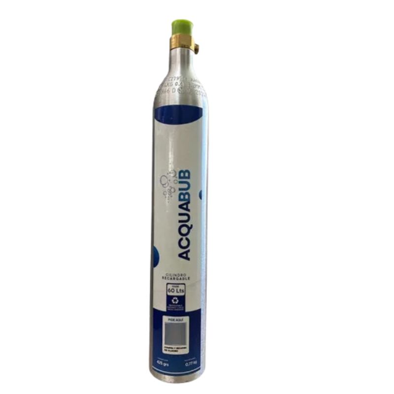 GENERICO - Botella Y Recarga Co2 Para Máquina De Soda 60 Lt De Agua