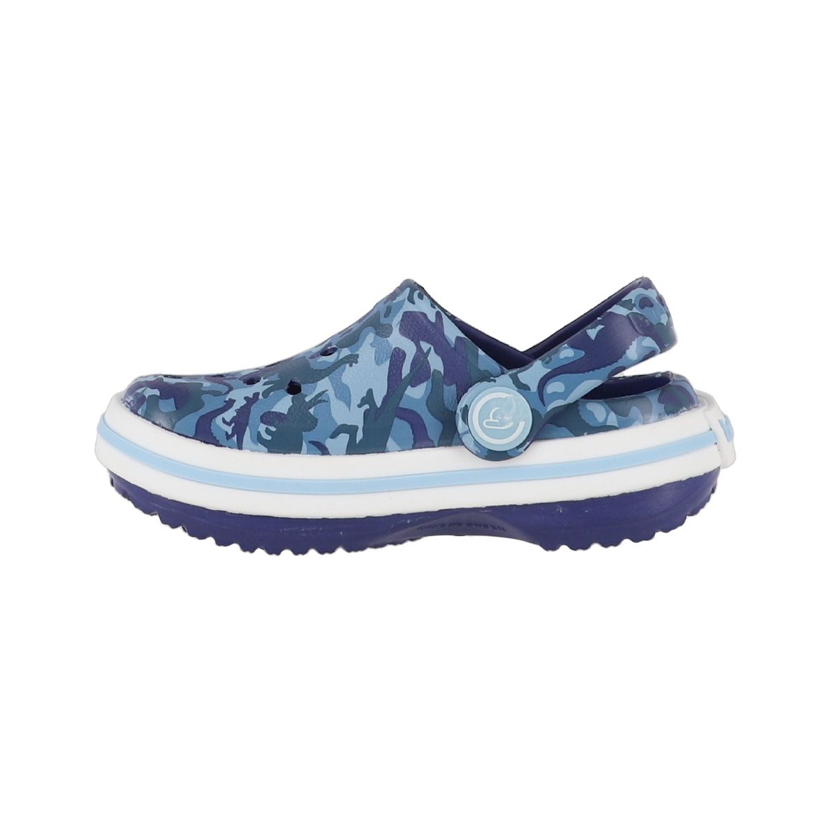 BAMERS - Zuecos Baby Airline Bamers Estampado Azul