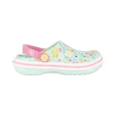 BAMERS - Zuecos Niños Airline Estampado Celeste