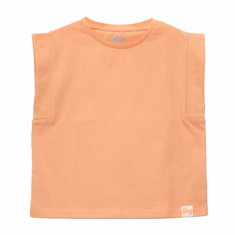BUBBLE GUMMERS - Polera Manga Corta Niño Bubblegummers Castaño Naranjo  Teens