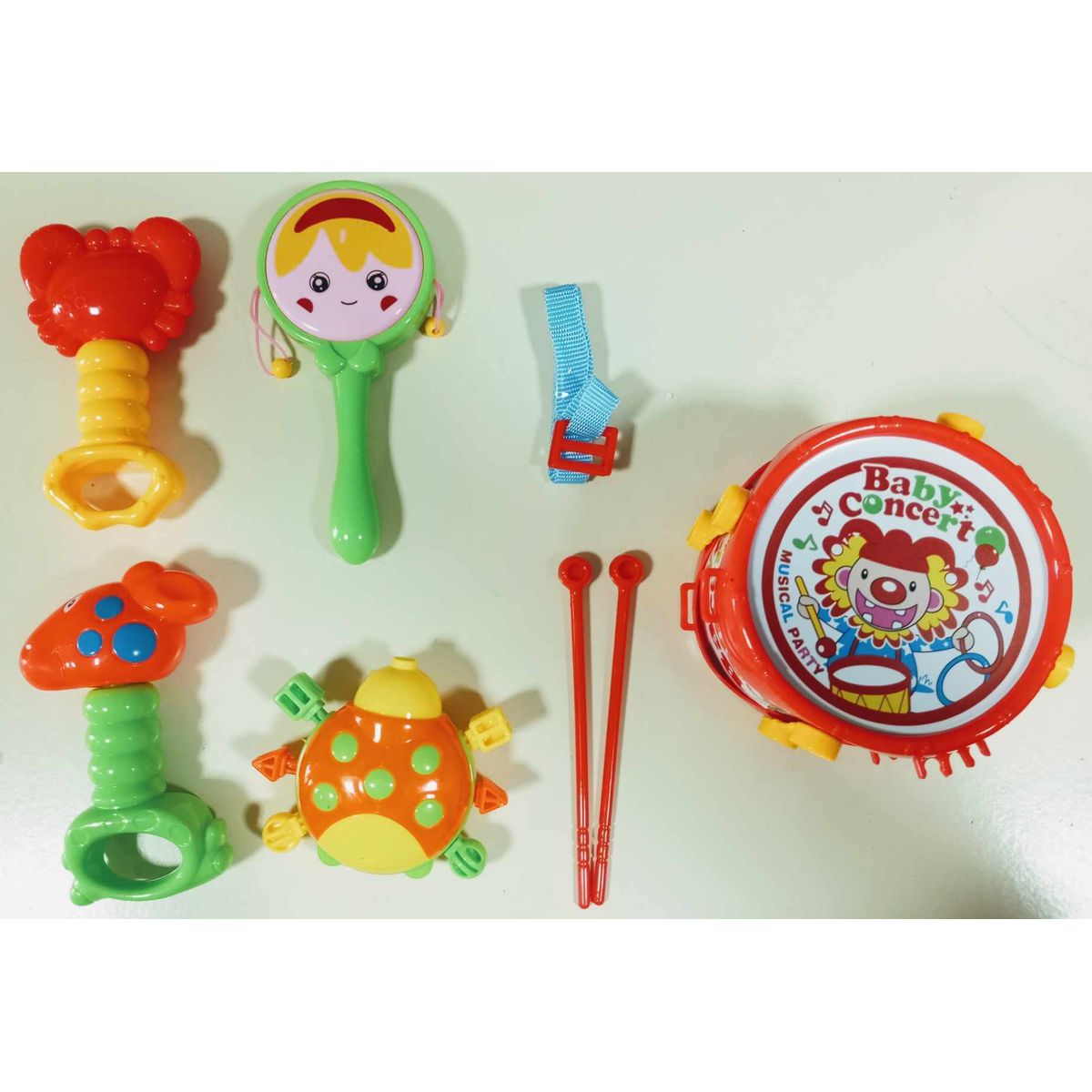 GENERICO - Set sonajeros para bebe