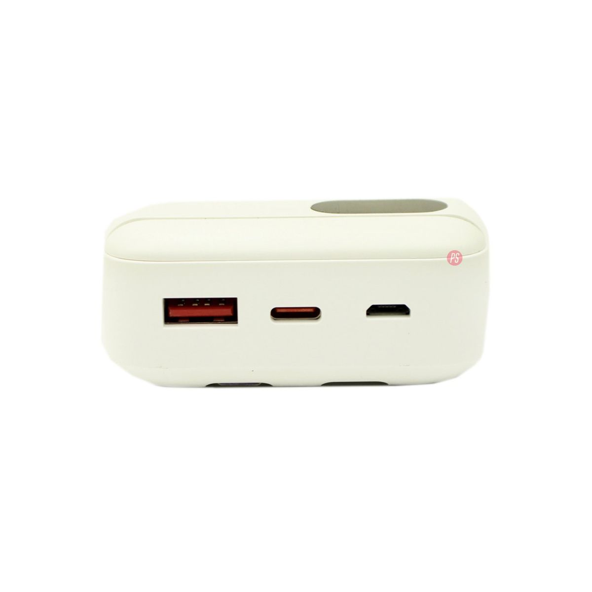 TECNOLAB - Power Bank 20000mAh 225W LED Display + Cables Blanco - SC