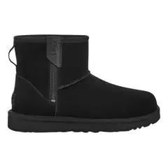 UGG - Bota Mujer Classic Mini Bailey Zip Negro