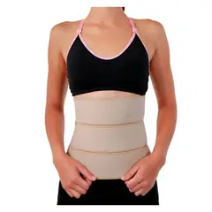 BLUNDING - Faja Abdominal con Protección Post Operatoria de 3 Bandas Talla M