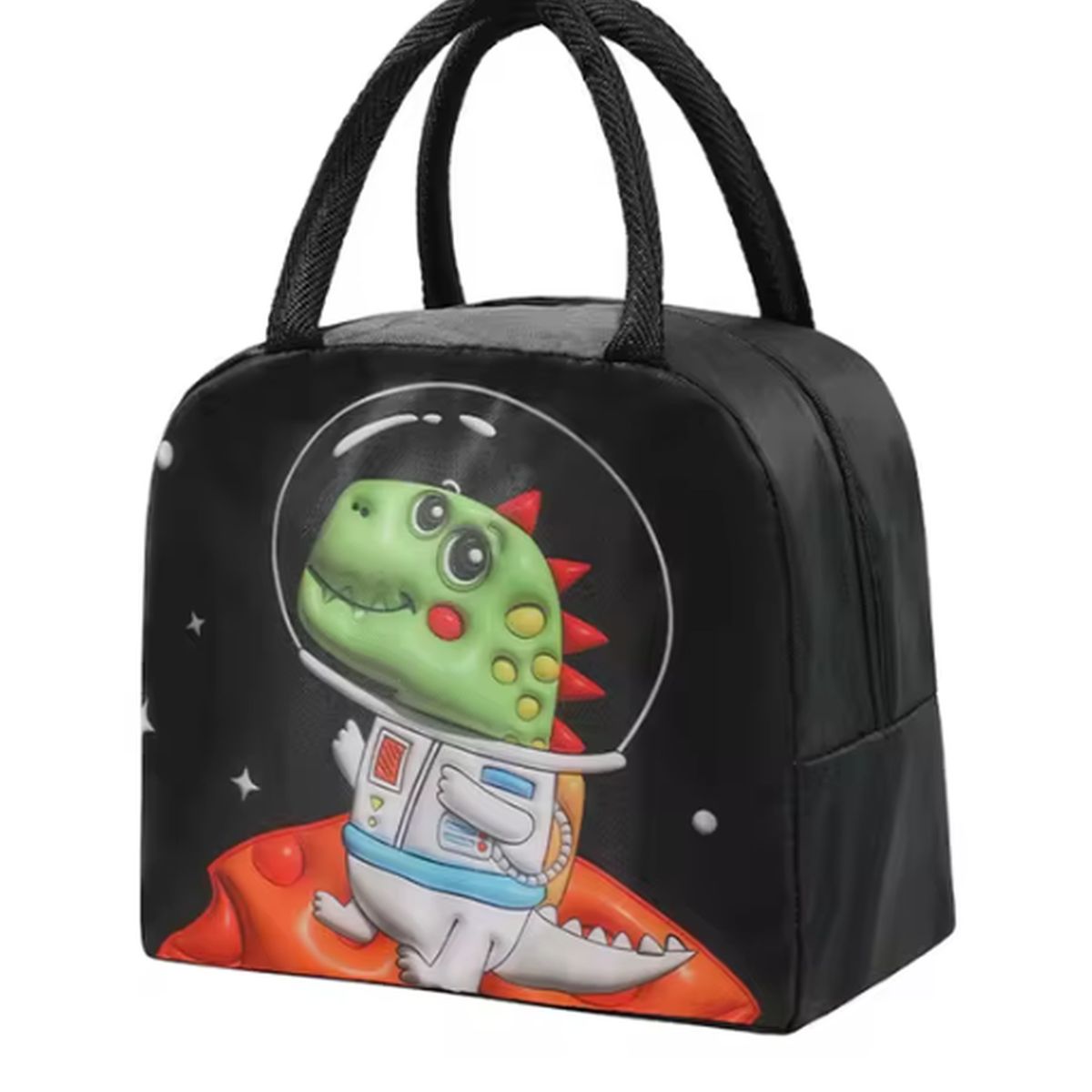 GENERICO - Lonchera Térmica  de Dinosaurio Espacial -Mantén tus Alimentos Frescos