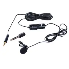 BOYA - MICRÓFONO LAVALIER OMNIDIRECCIONAL CON CABLE DE 6 METROS PAR