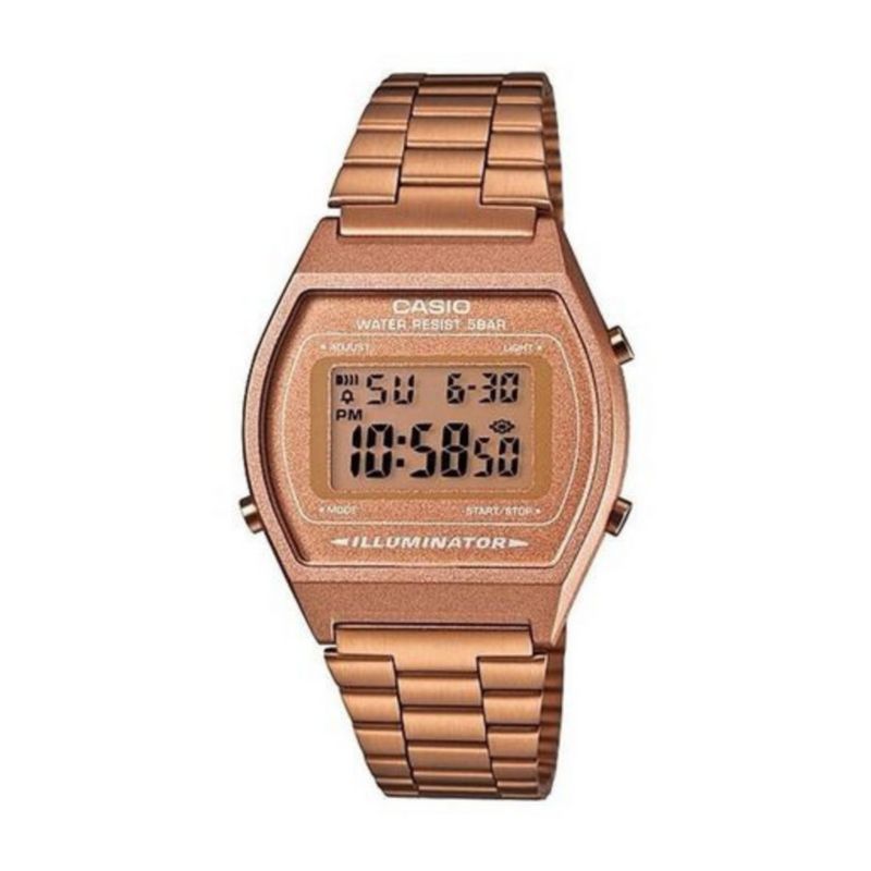 CASIO - Reloj B-640wc-5a Vintage Digital Metal CASIO