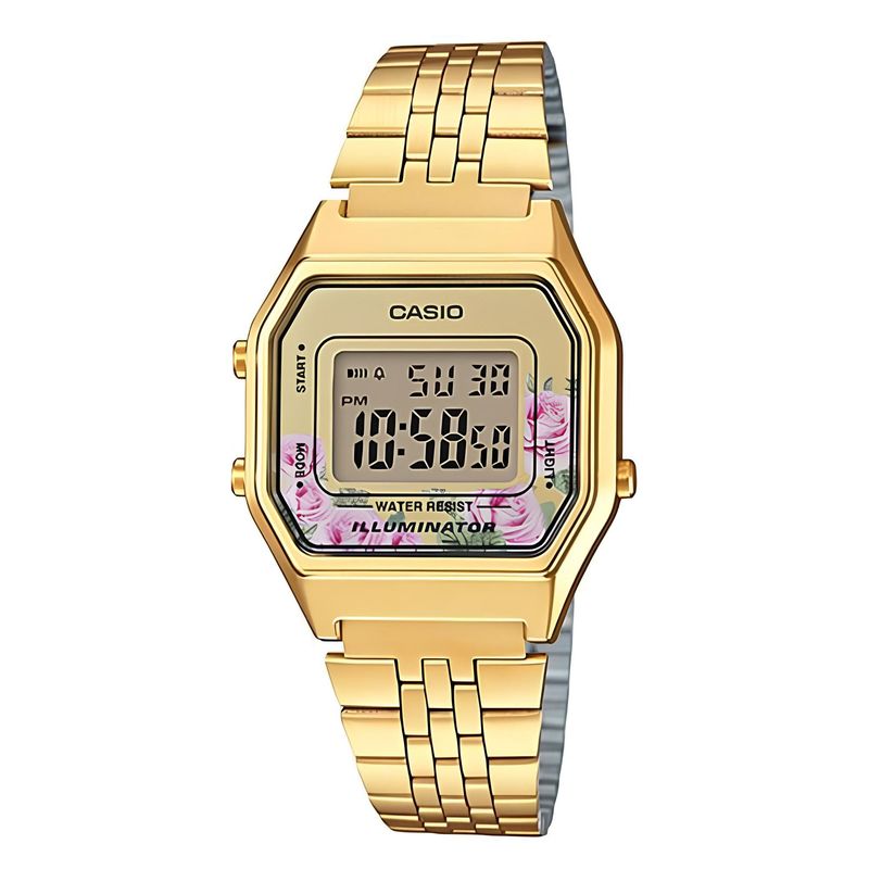 CASIO - Reloj La-680wga-4c Vintage Digital Metal CASIO