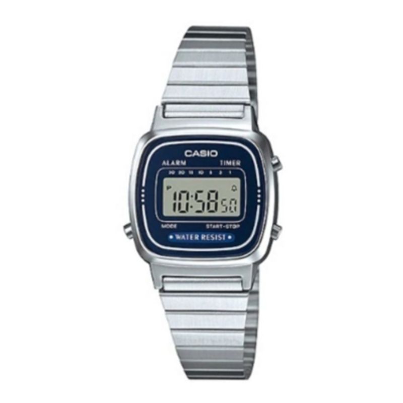 CASIO - Reloj La-670wa-2 Vintage Digital Metal CASIO