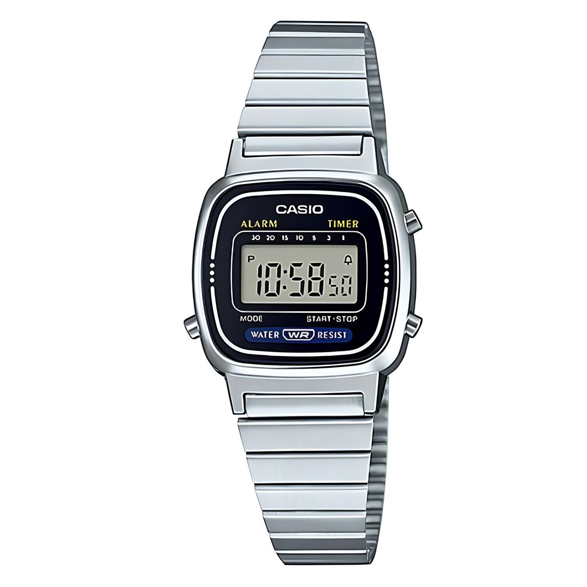 CASIO - Reloj La-670wa-1 Vintage Digital Metal CASIO