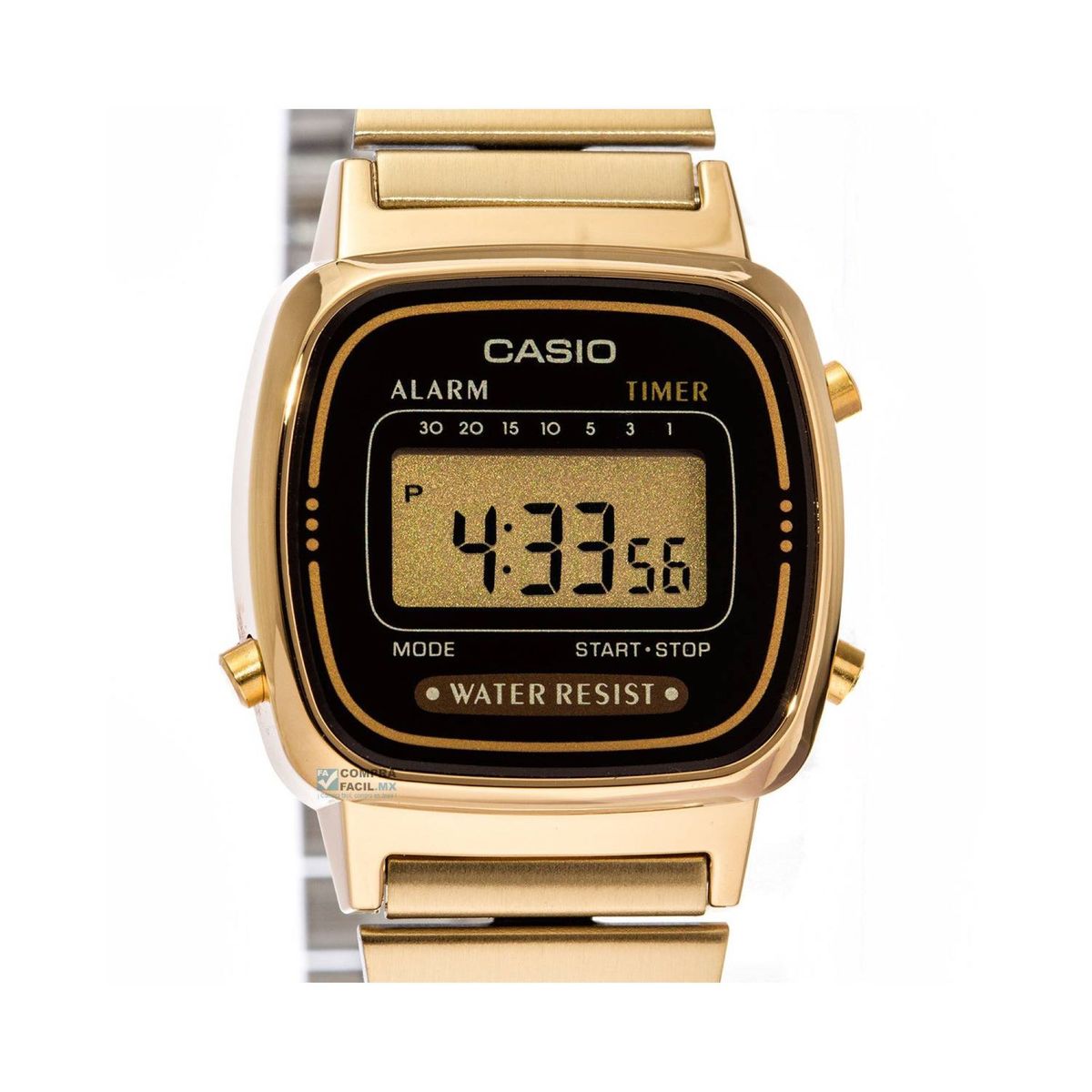 CASIO - Reloj La-670wga-1 Vintage Digital Metal CASIO