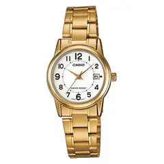 CASIO - Reloj Ltp-V002g-7b Mujer Analogo Metal