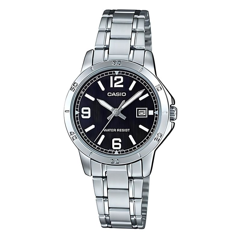CASIO - Reloj Ltp-V004d-1b2 Mujer Analogo Metal CASIO