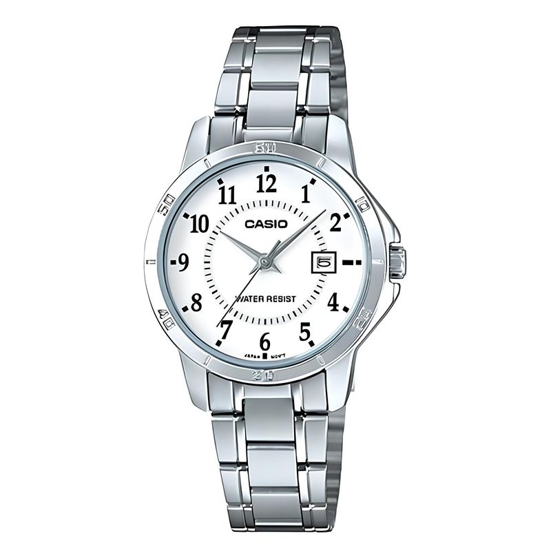 CASIO - Reloj Ltp-V004d-7b Mujer Analogo Metal CASIO