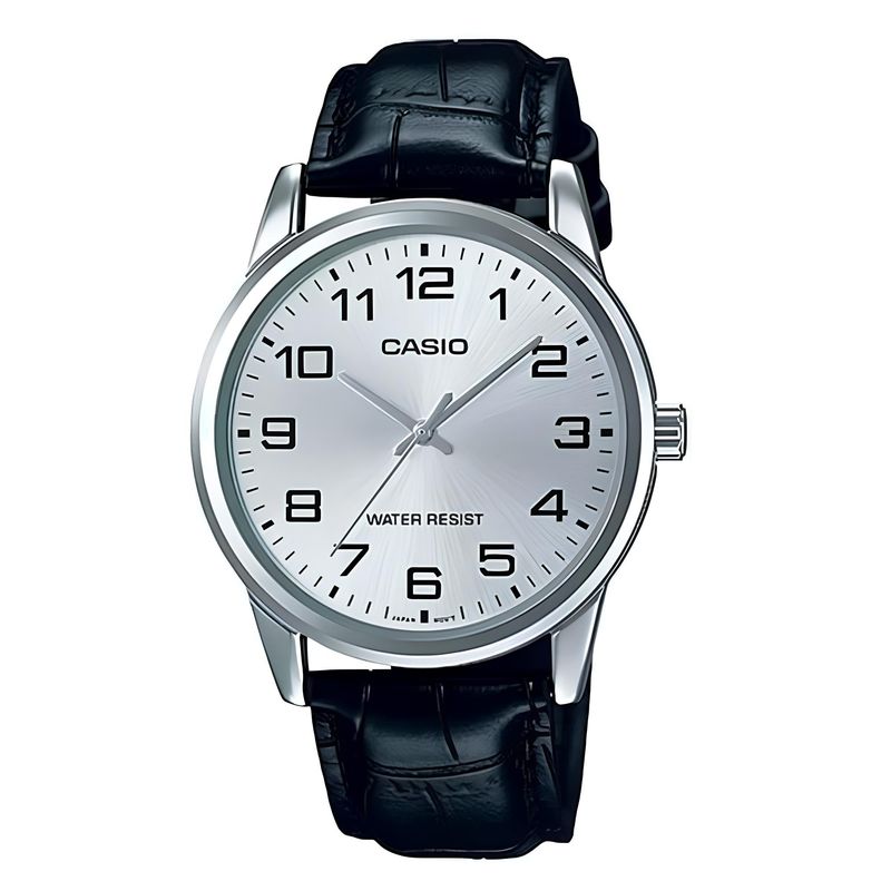 CASIO - Reloj Mtp-V001l-7b Hombre Analogo Cuero CASIO