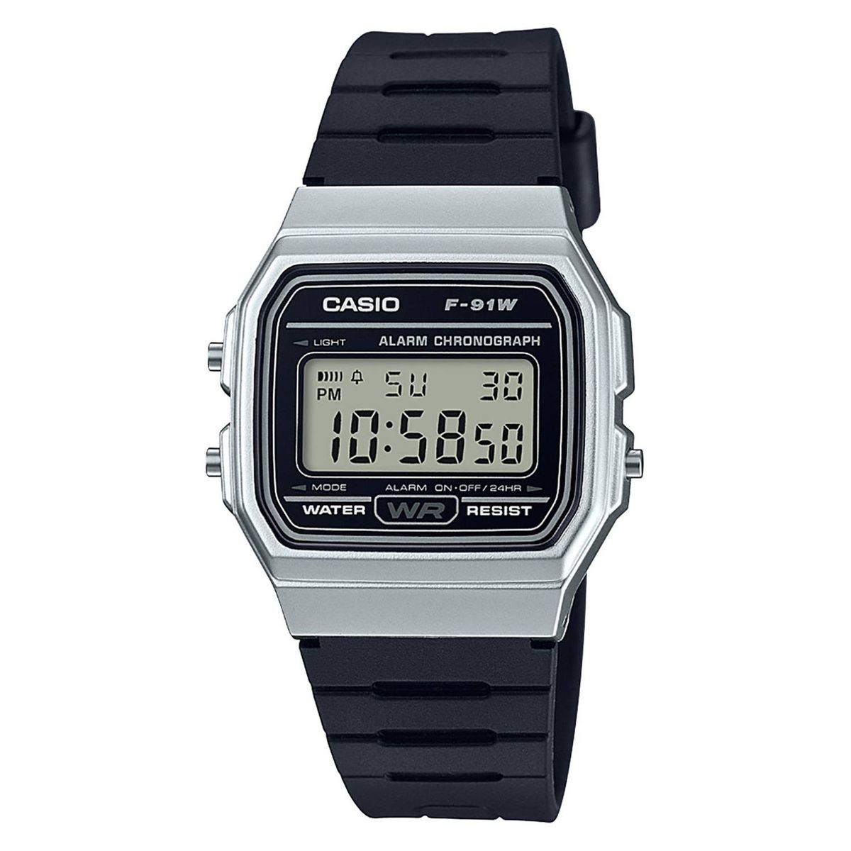 CASIO - Reloj F-91wm-1b Digital Resina CASIO