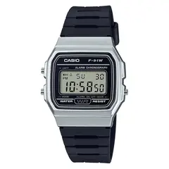 CASIO - Reloj F-91wm-1b Digital Resina