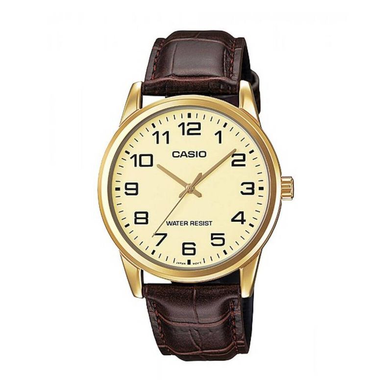 CASIO - Reloj Mtp-V001gl-9b Hombre Analogo Cuero CASIO