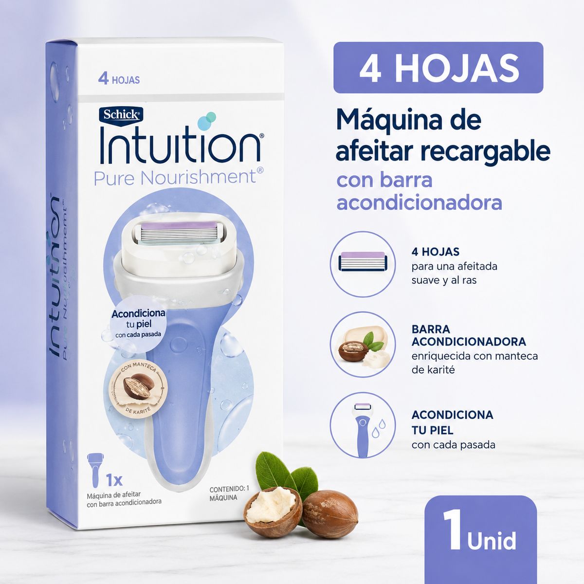 SCHICK - Schick Máquina Depilatoria Schick Intuition