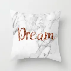 GENERICO - Funda Cojin Moderno Urbano Poliéster 45x45cm Dream