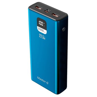 Gen Cargador Portatil 20000 Mah 225W Ucp20Lpd Master-G