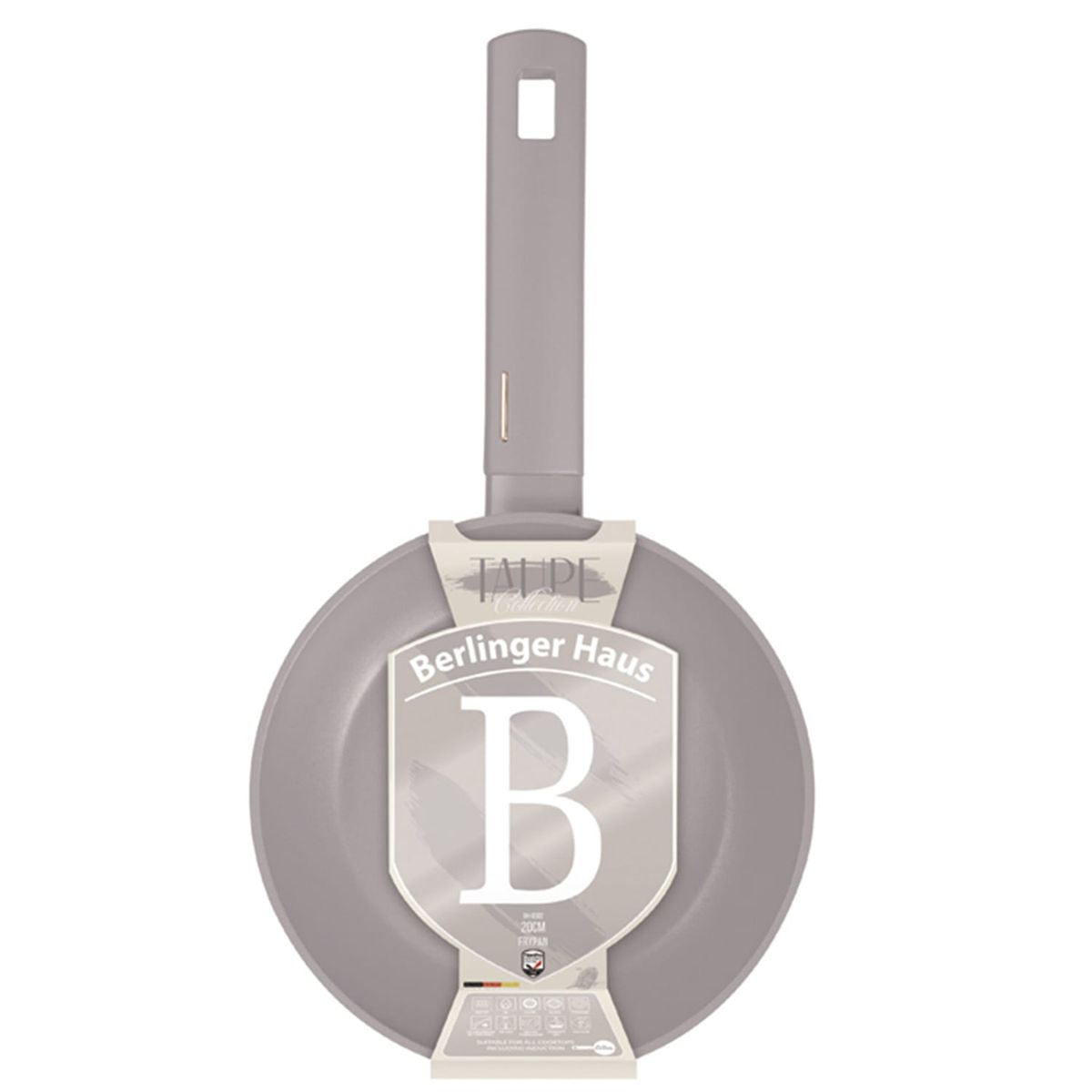BERLINGER HAUS - SARTEN 20 CM TAUPE COLLECTION ANTIADHERENTE