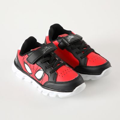 Imagen 2 del producto Zapatillas Con Luces Niño Personaje Spiderman Rojo