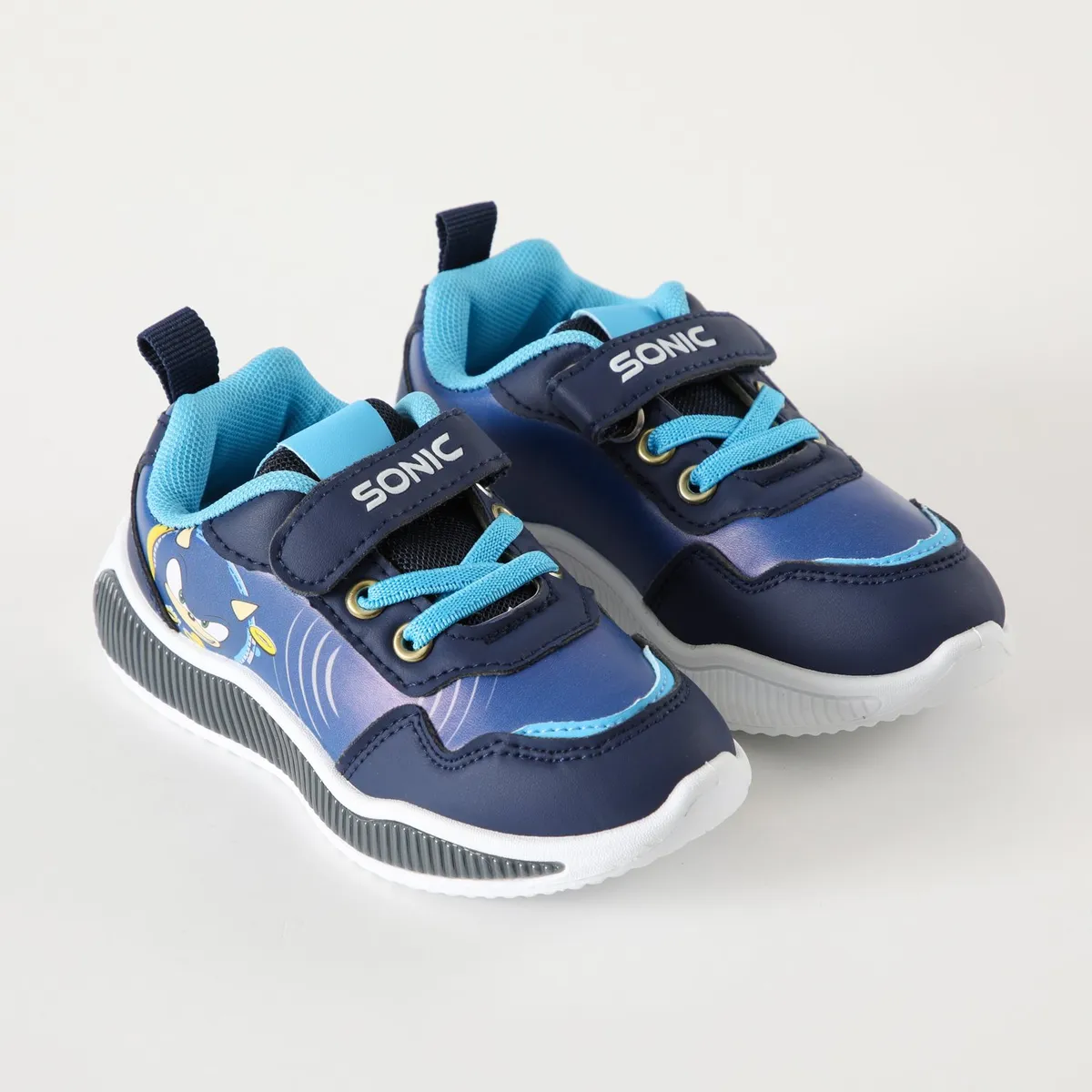 SONIC - Zapatillas Con Luces Niño Mirando Azul Sonic