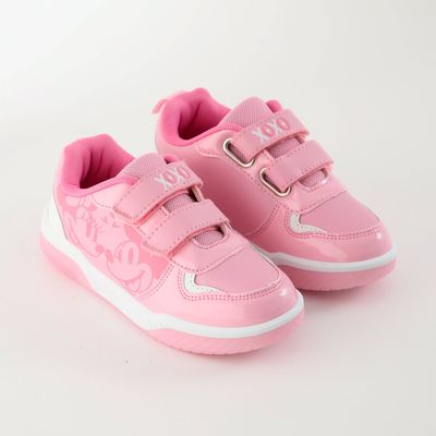 Imagen 2 del producto Zapatillas Con Luces Niña Love Minnie Rosado
