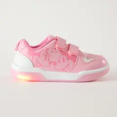 DISNEY - Zapatilla Con Luces Niña Love Minnie Rosado