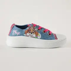 PAW PATROL - Zapatilla Lona Niña Skye Celeste