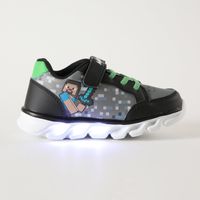 Zapatillas Con Luces Niño Espada Negro