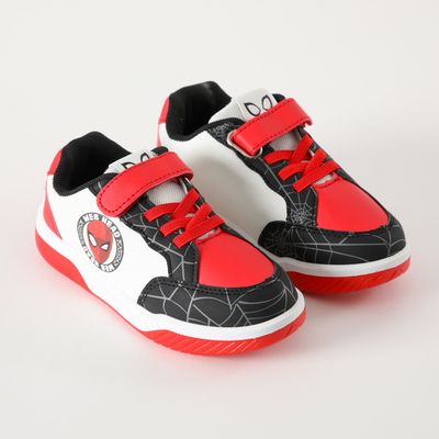 Imagen 2 del producto Zapatillas Con Luces Niño Sello Spiderman Blanco